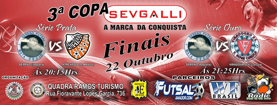3ª Copa SEVGALLI / 2015