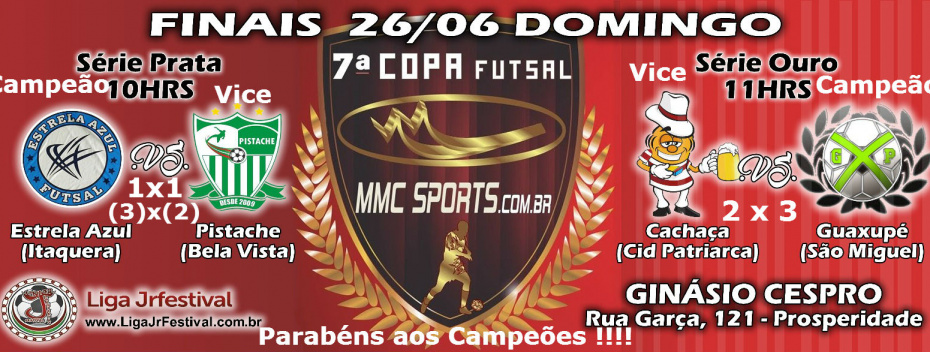 7ª COPA MMC SPORTS.COM.BR